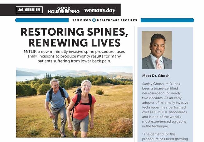 Restoring spines, Renewing Lives